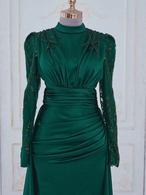 Adel Tesettür Abiye - FioraofDress - tesettur - abiye - lacivert - 48 - hijab - evening - dress