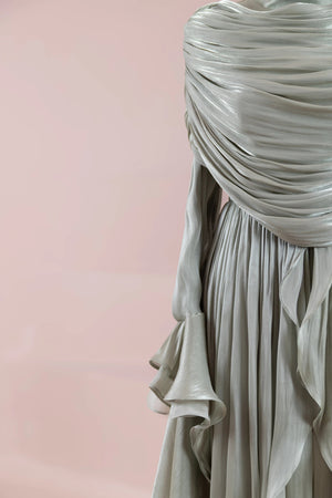 Aréa Tesettür Abiye - FioraofDress - tesettur - abiye - Çagla yeşili - 38 - hijab - evening - dress