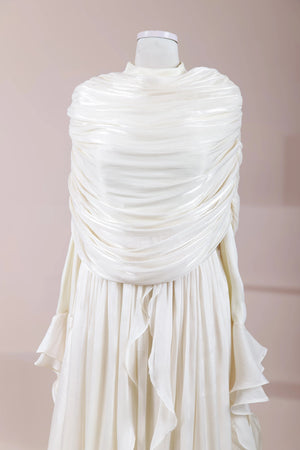 Aréa Tesettür Abiye - FioraofDress - tesettur - abiye - Ekru - 38 - hijab - evening - dress