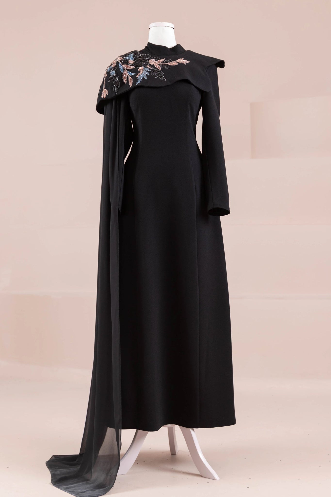 Asilta Tesettür Abiye - FioraofDress - tesettur - abiye - Siyahh - 38 - hijab - evening - dress