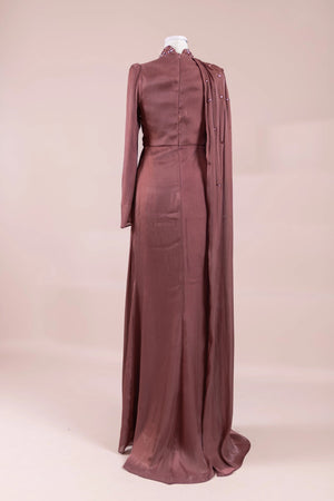 Aven Tesettür Abiye - FioraofDress - tesettur - abiye - LACİVERT - 38 - hijab - evening - dress