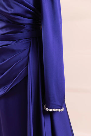 Beril Tesettür Abiye - FioraofDress - tesettur - abiye - SAX - 38 - hijab - evening - dress