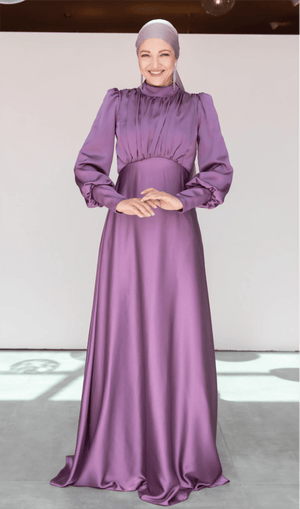 Dilay Tesettür Abiye - FioraofDress - tesettur - abiye - 46 - LİLAA - hijab - evening - dress