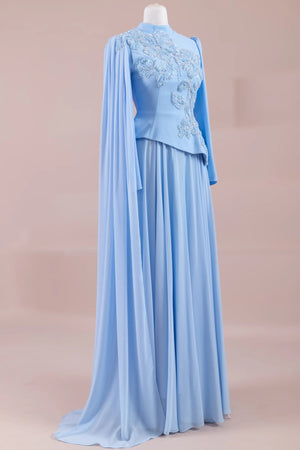 Dreza Tesettür Abiye - FioraofDress - tesettur - abiye - Siyahh - 38 - hijab - evening - dress