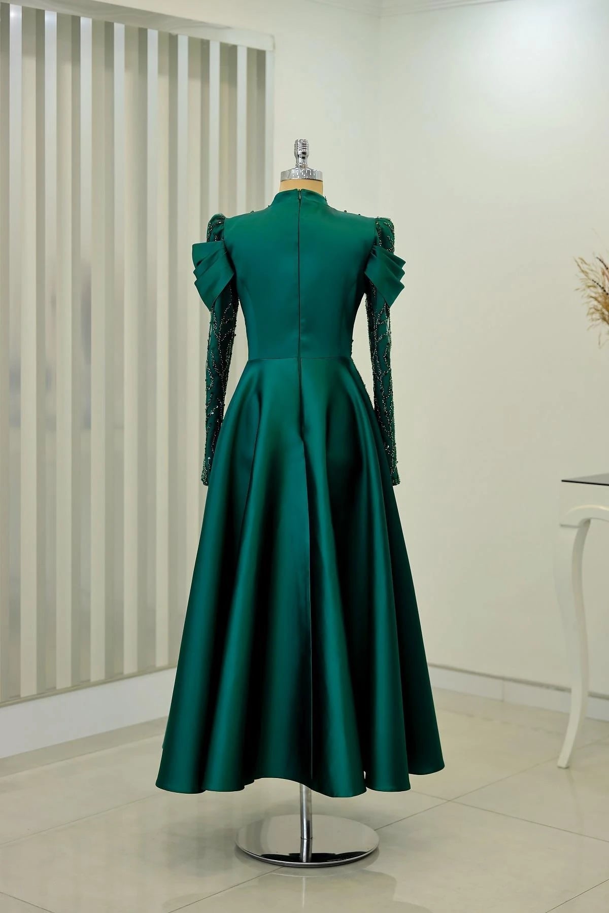 Endam Tesettür Abiye - Zümrüt - FioraofDress - tesettur - abiye - 52 - zümrüt - hijab - evening - dress