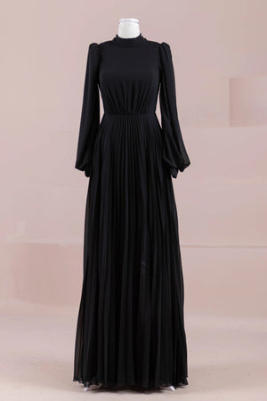 Eyla Tesettür Abiye - FioraofDress - tesettur - abiye - Siyahh - 36 - hijab - evening - dress