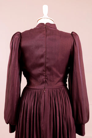 Faelyn Tesettür Abiye - FioraofDress - tesettur - abiye - bery burgundy - 38 - hijab - evening - dress