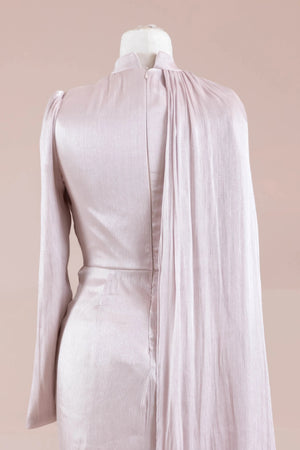 Glory Sade Tesettür Abiye - FioraofDress - tesettur - abiye - BEJ - 38 - hijab - evening - dress