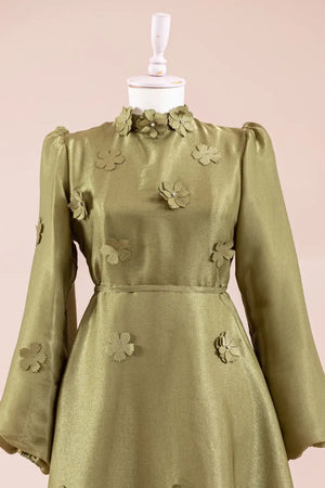 Flowers Tesettür Abiye.