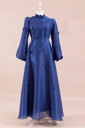 Flowers Tesettür Abiye.