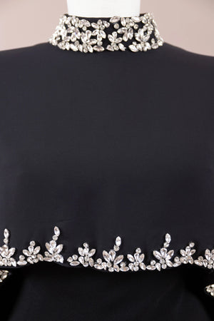 Layali Tesettür Abiye - FioraofDress - tesettur - abiye - SİYAH - 40 - hijab - evening - dress