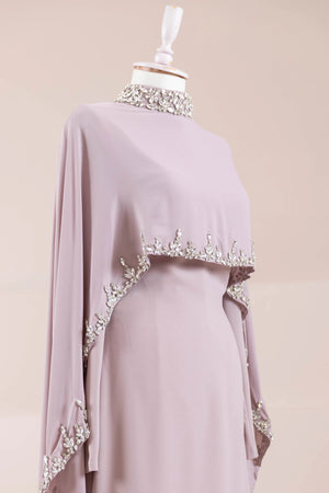 Layali Tesettür Abiye - FioraofDress - tesettur - abiye - lila - 40 - hijab - evening - dress