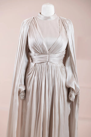 Lesley Tesettür Abiye - FioraofDress - tesettur - abiye - Taş Renk - 40 - hijab - evening - dress