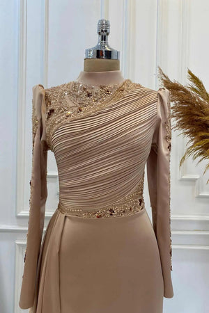 Leyla Tesettür Abiye - FioraofDress - tesettur - abiye - rose - 38 - hijab - evening - dress