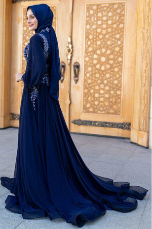 Neva Tesettür Abiye - FioraofDress - tesettur - abiye - 48 - hijab - evening - dress