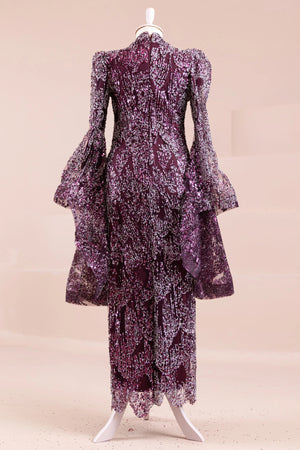 Nouria Tesettür Abiye - FioraofDress - tesettur - abiye - bery - 36 - hijab - evening - dress