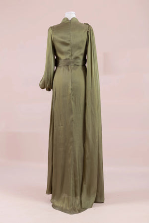 Rosavé Tesettür Abiye - FioraofDress - tesettur - abiye - krem - 38 - hijab - evening - dress