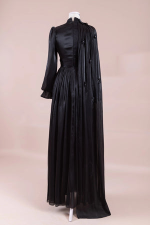 Sivra Tesettür Abiye - FioraofDress - tesettur - abiye - Siyahh - 38 - hijab - evening - dress