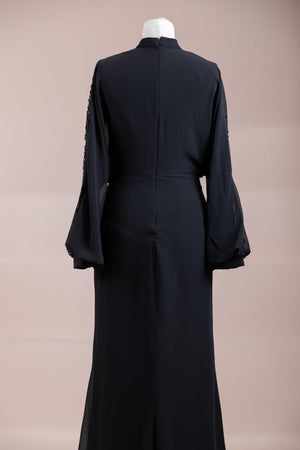 Vexana Tesettür Abiye - FioraofDress - tesettur - abiye - Siyah - 38 - hijab - evening - dress