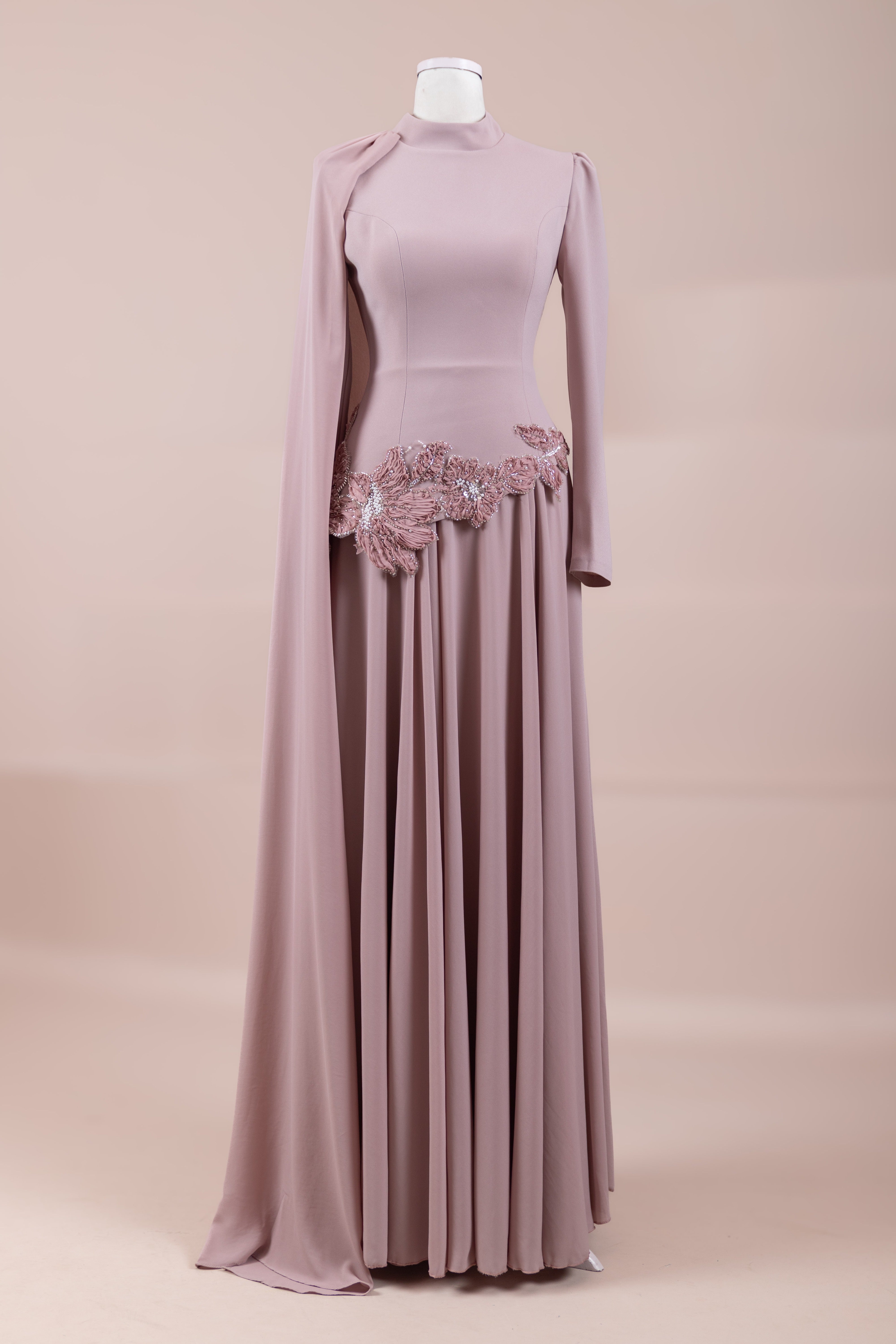 Trily Modest Evening Dress