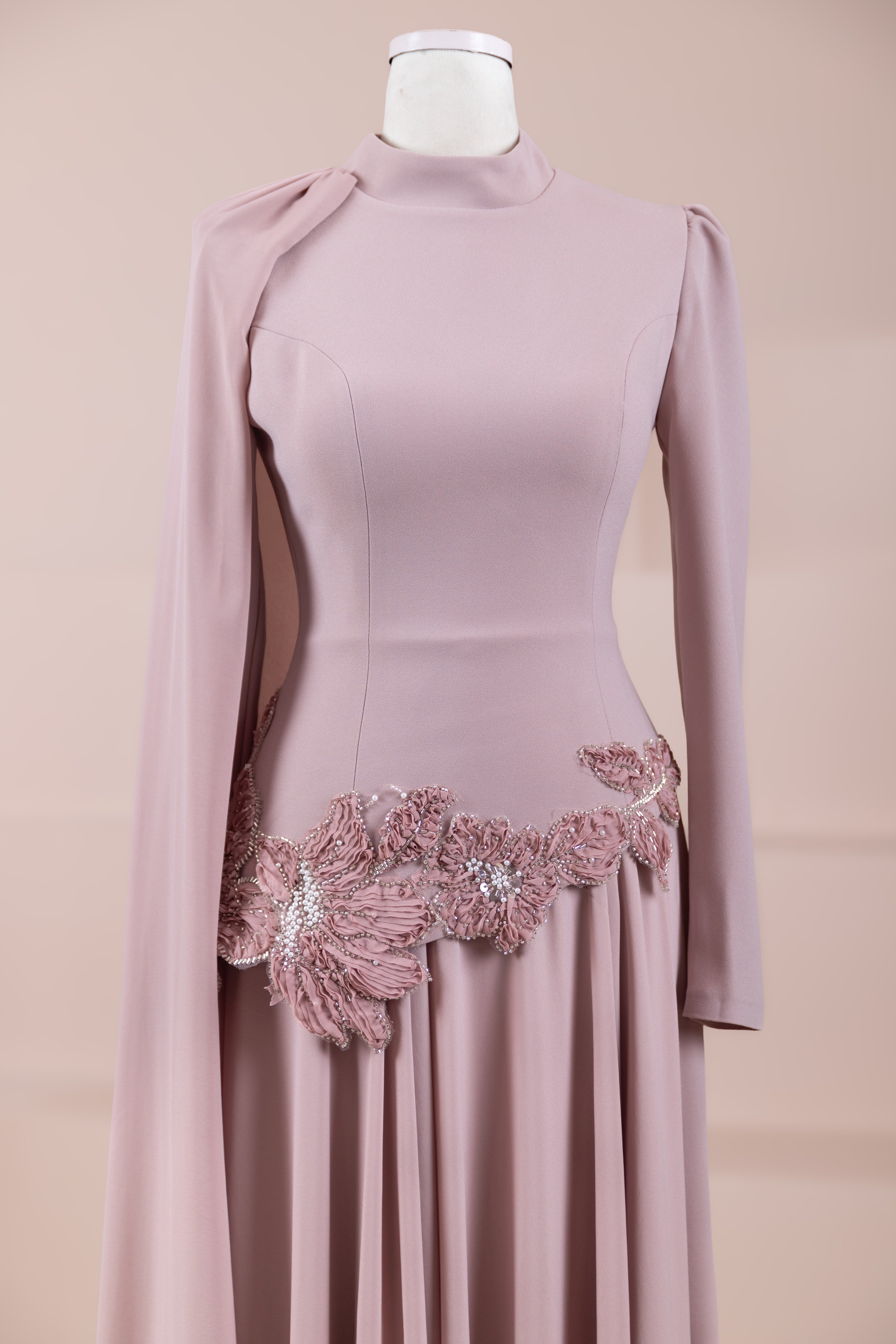 Trily Modest Evening Dress