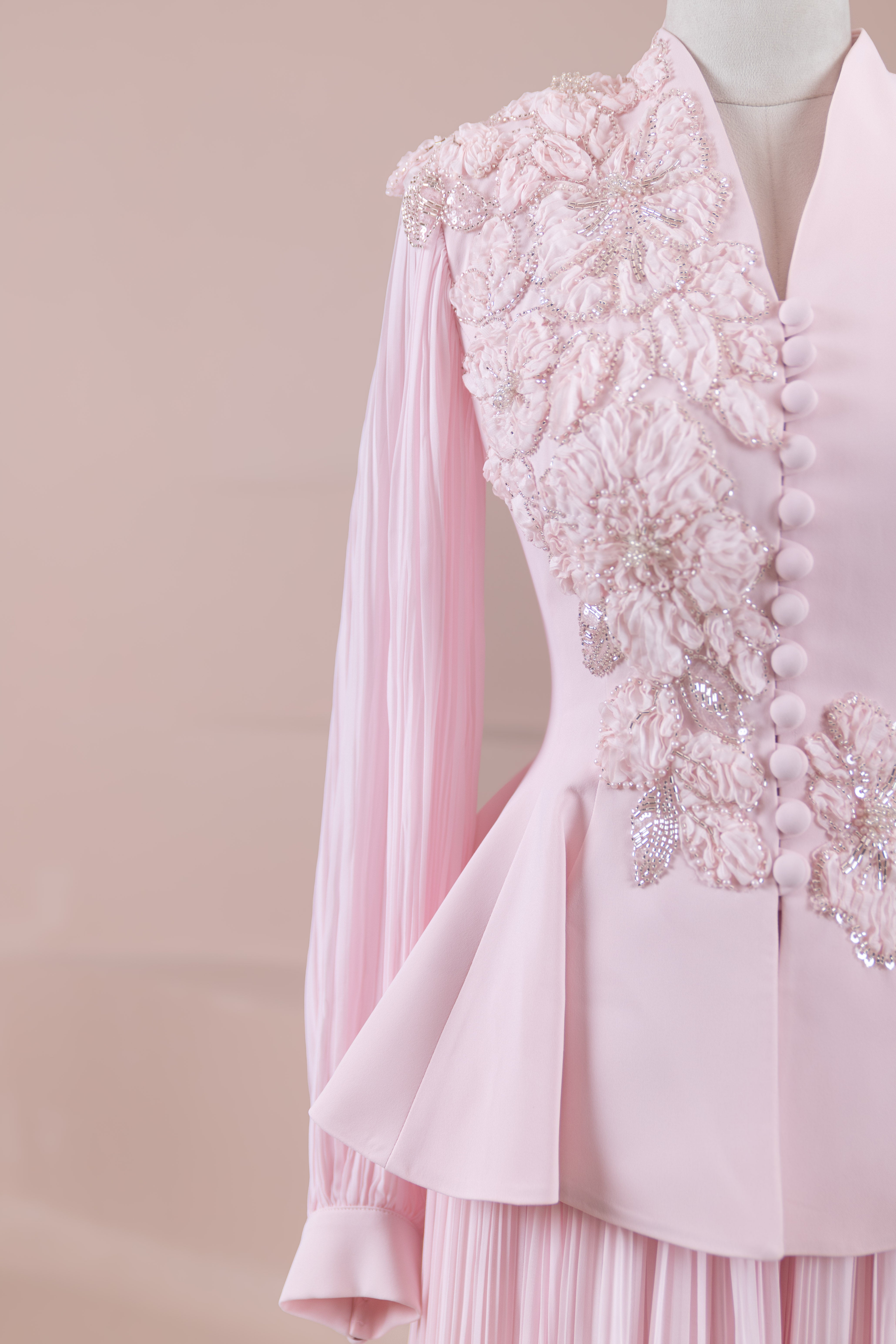 Thalia Modest Evening Dress