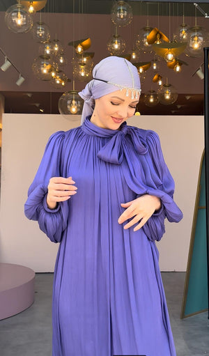 Aditya Tesettür Abiye - FioraofDress - tesettur - abiye - 44 - MOR - hijab - evening - dress