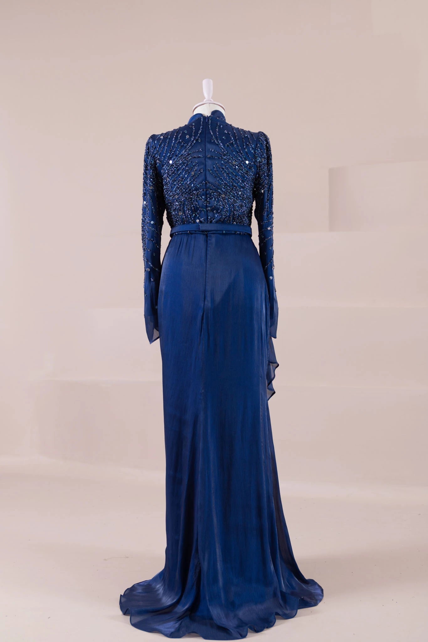 Ahenk Tesettür Abiye - FioraofDress - tesettur - abiye - lacivert - 38 - hijab - evening - dress