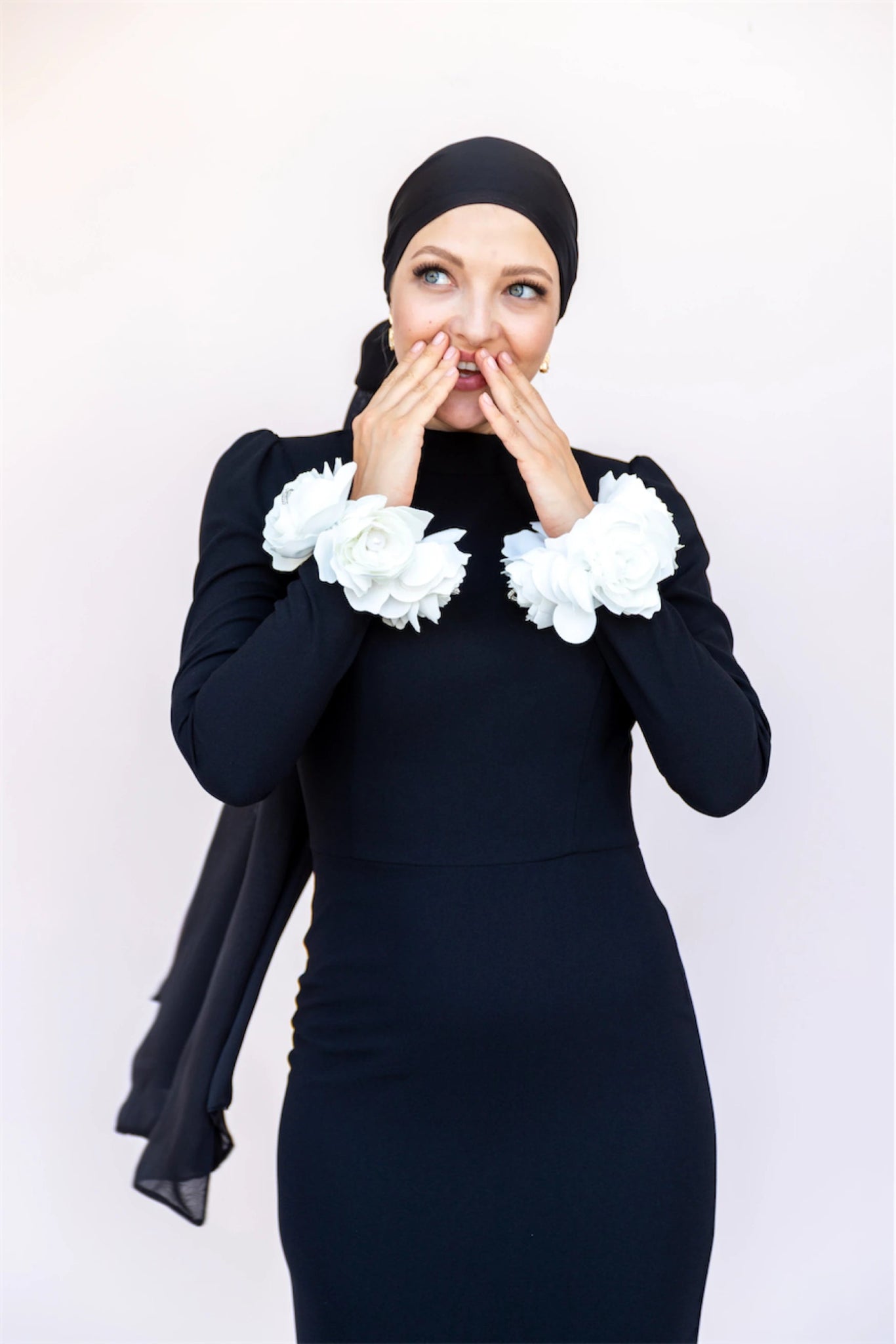 Allegra Tesettür Abiye - FioraofDress - tesettur - abiye - 44 - Siyahh - hijab - evening - dress