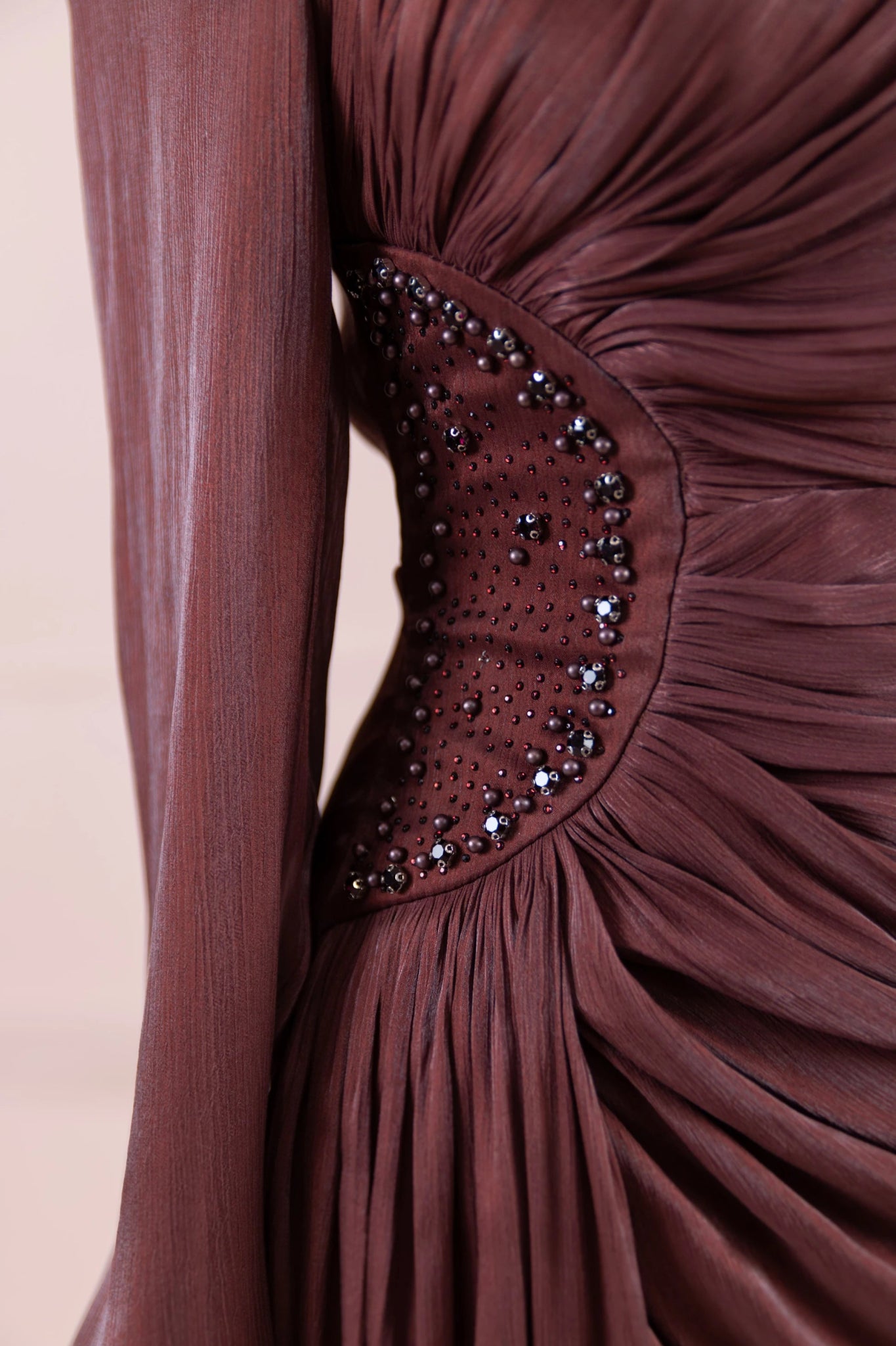 Amaris Tesettür Abiye - FioraofDress - tesettur - abiye - bery burgundy - 38 - hijab - evening - dress