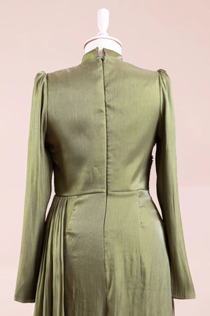 Amaris Tesettür Abiye - FioraofDress - tesettur - abiye - Çimen yeşili - 38 - hijab - evening - dress