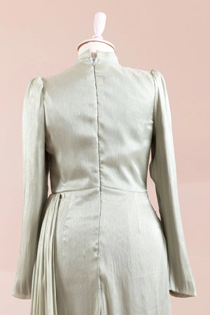 Amaris Tesettür Abiye - FioraofDress - tesettur - abiye - mint yeşili - 38 - hijab - evening - dress