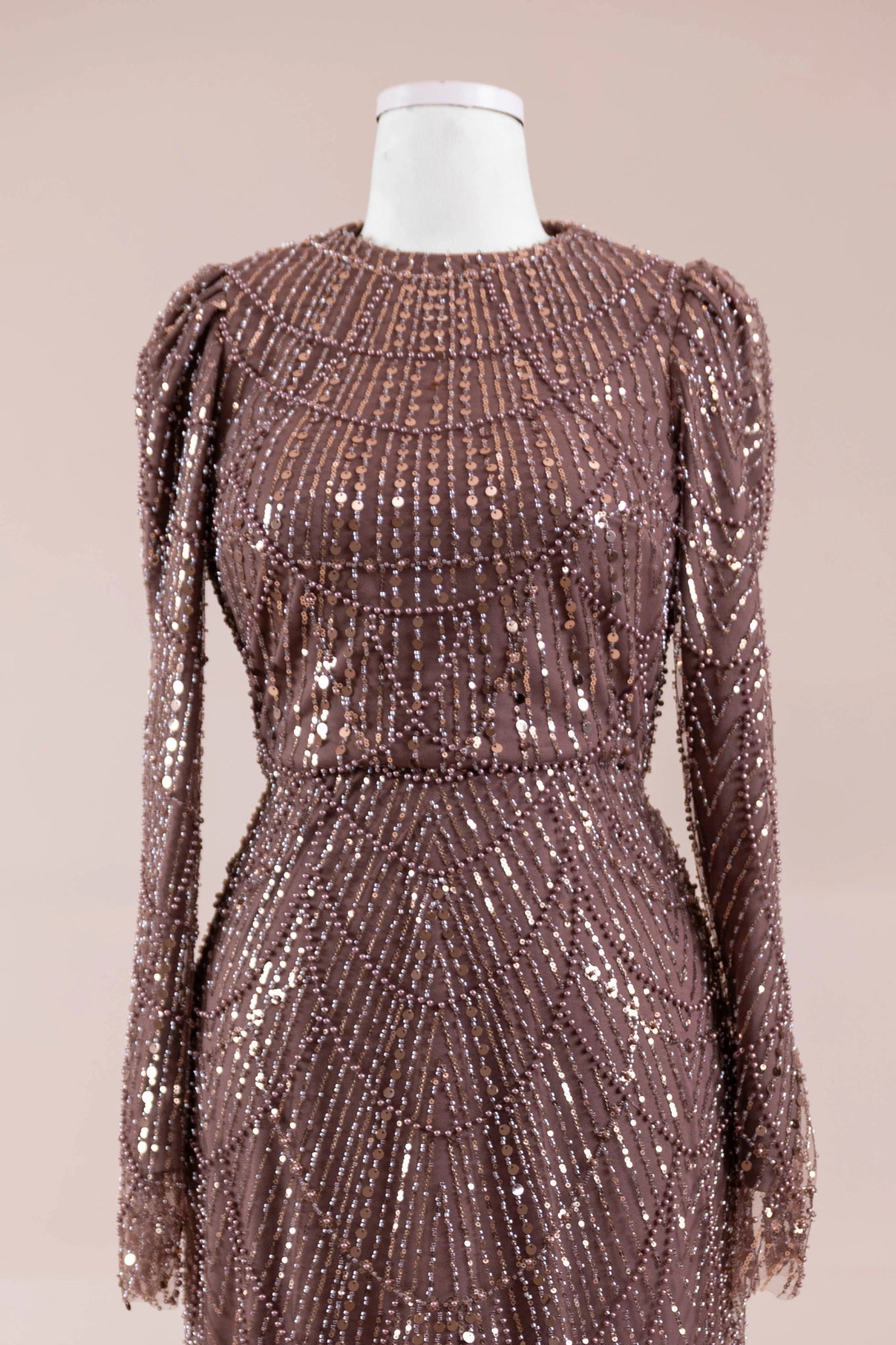 Arde Tesettür Abiye - FioraofDress - tesettur - abiye - Mocha - 38 - hijab - evening - dress