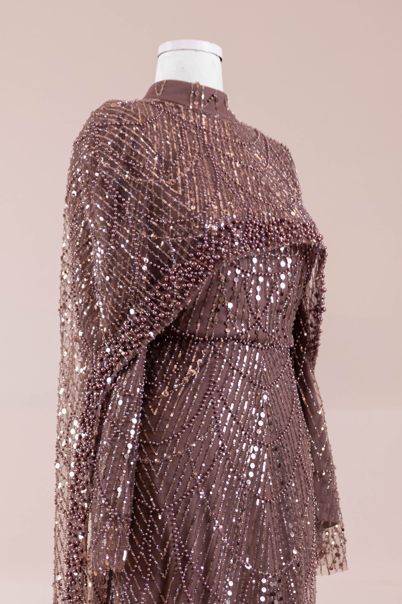 Arde Tesettür Abiye - FioraofDress - tesettur - abiye - Mocha - 38 - hijab - evening - dress