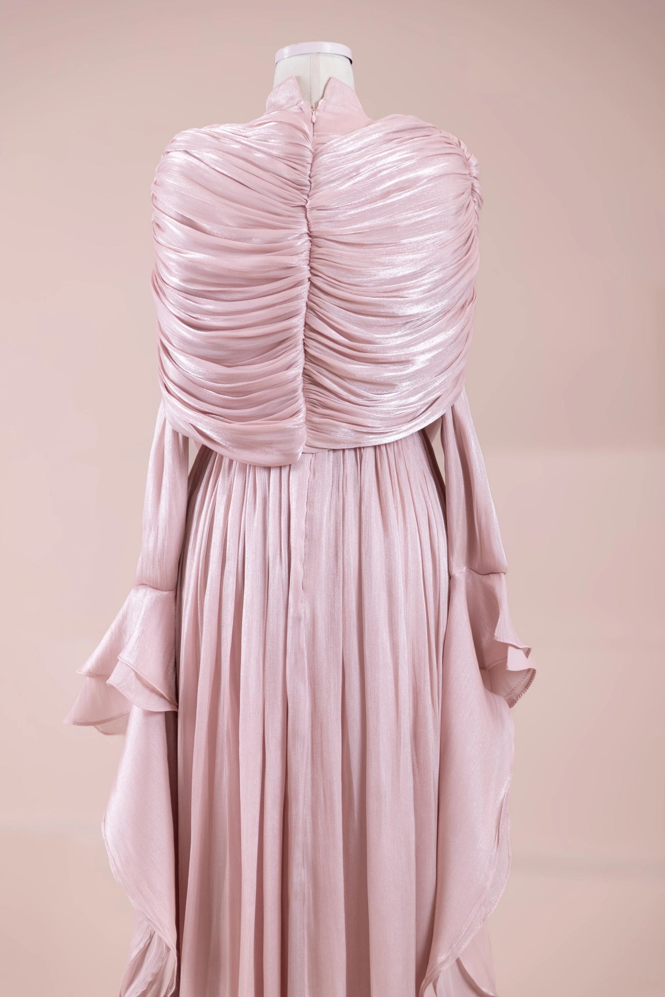 Aréa Tesettür Abiye - FioraofDress - tesettur - abiye - pudraa - 38 - hijab - evening - dress