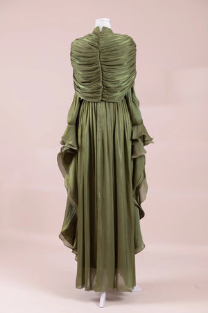 Aréa Tesettür Abiye - FioraofDress - tesettur - abiye - Çimen yeşili - 38 - hijab - evening - dress