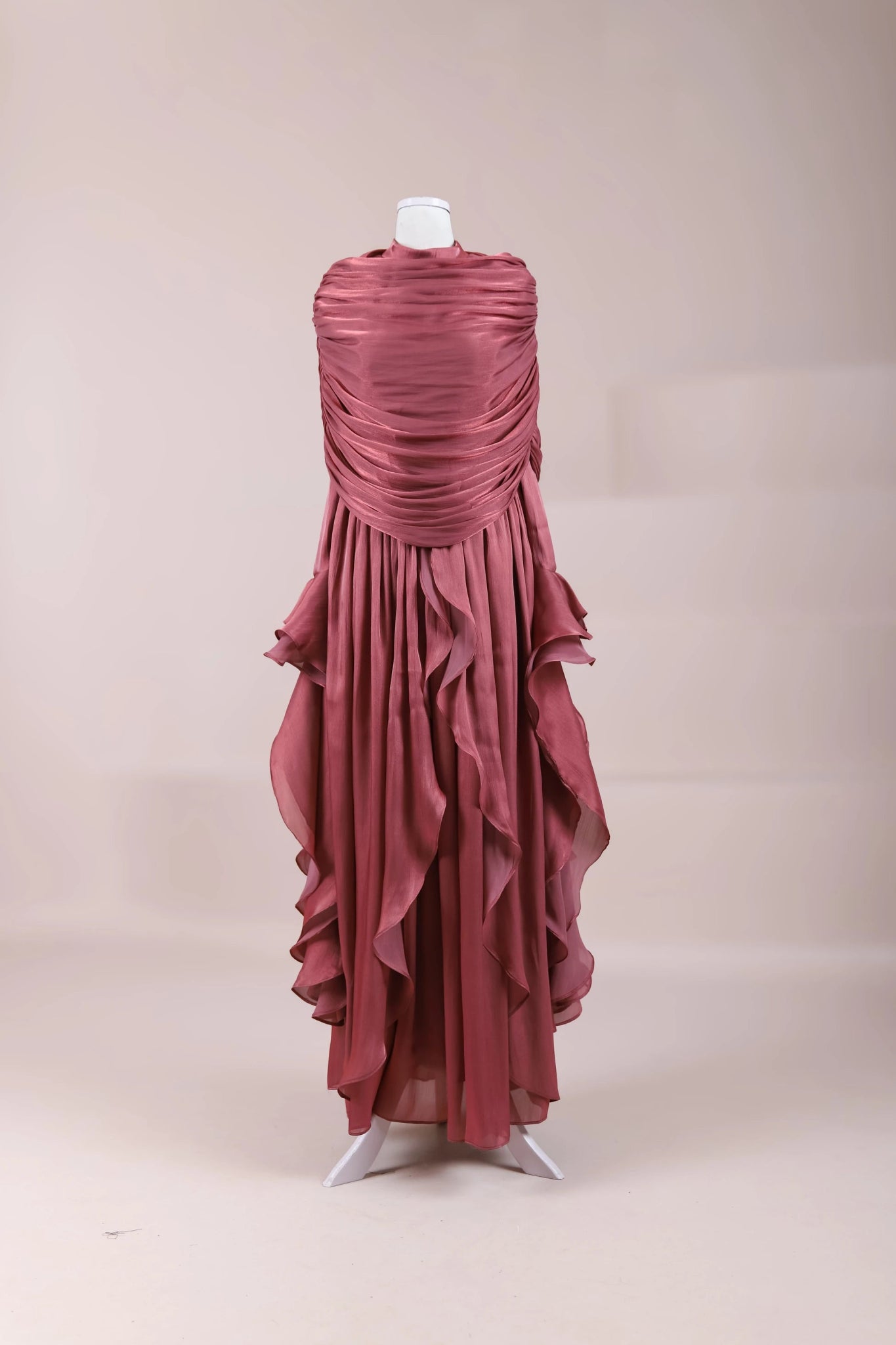 Aréa Tesettür Abiye - FioraofDress - tesettur - abiye - Berry - 38 - hijab - evening - dress