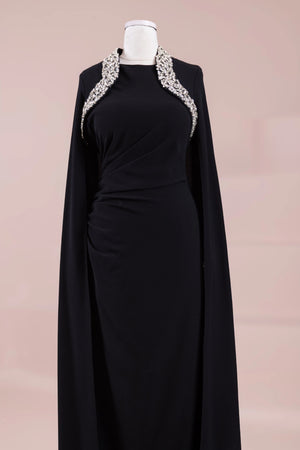 Asera Tesettür Abiye - FioraofDress - tesettur - abiye - Siyahh - 38 - hijab - evening - dress