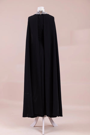 Asera Tesettür Abiye - FioraofDress - tesettur - abiye - Siyahh - 38 - hijab - evening - dress