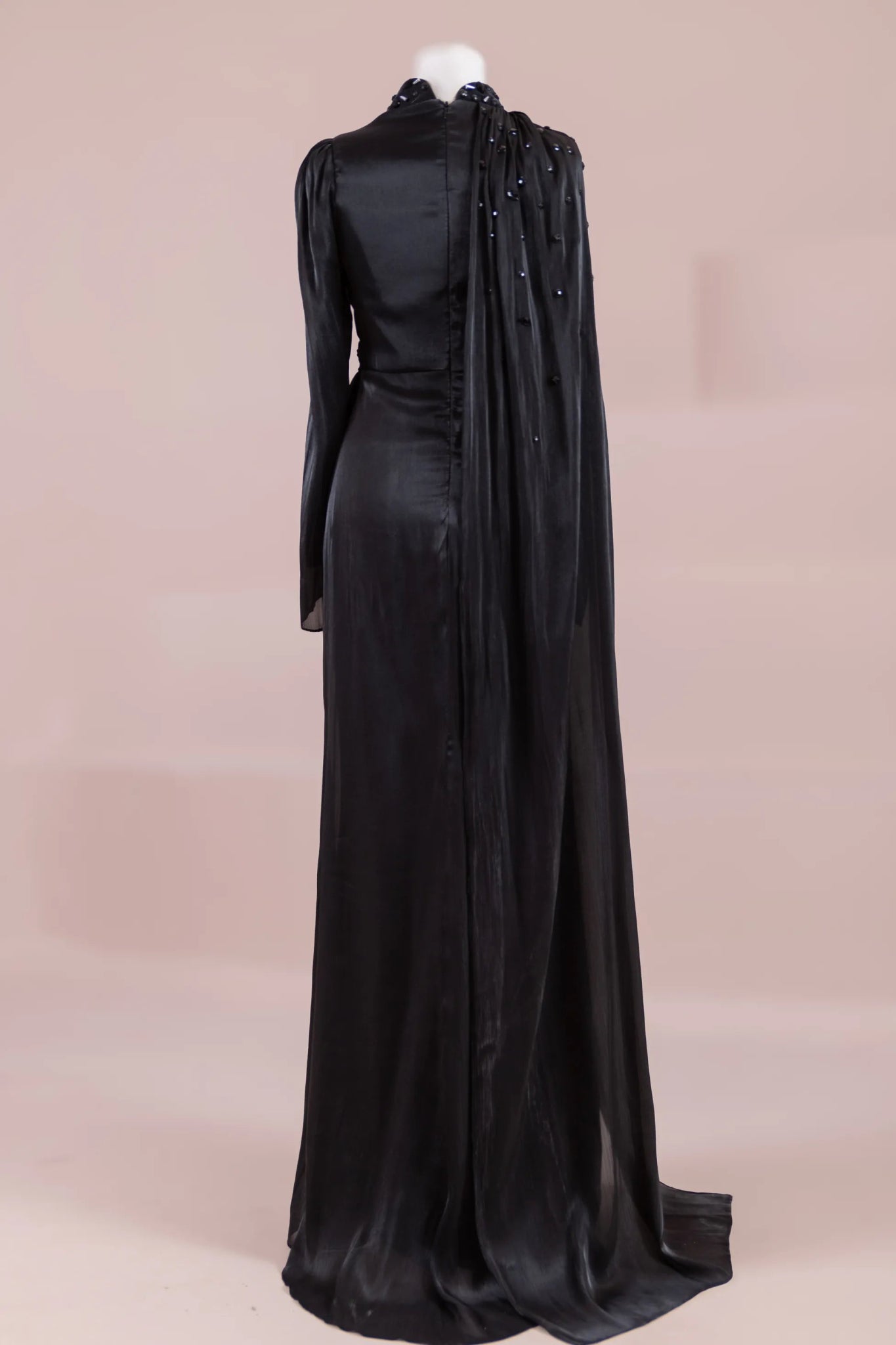 Aven Tesettür Abiye - FioraofDress - tesettur - abiye - Siyahh - 38 - hijab - evening - dress