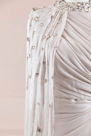 Aven Tesettür Abiye - FioraofDress - tesettur - abiye - BEJ - 38 - hijab - evening - dress