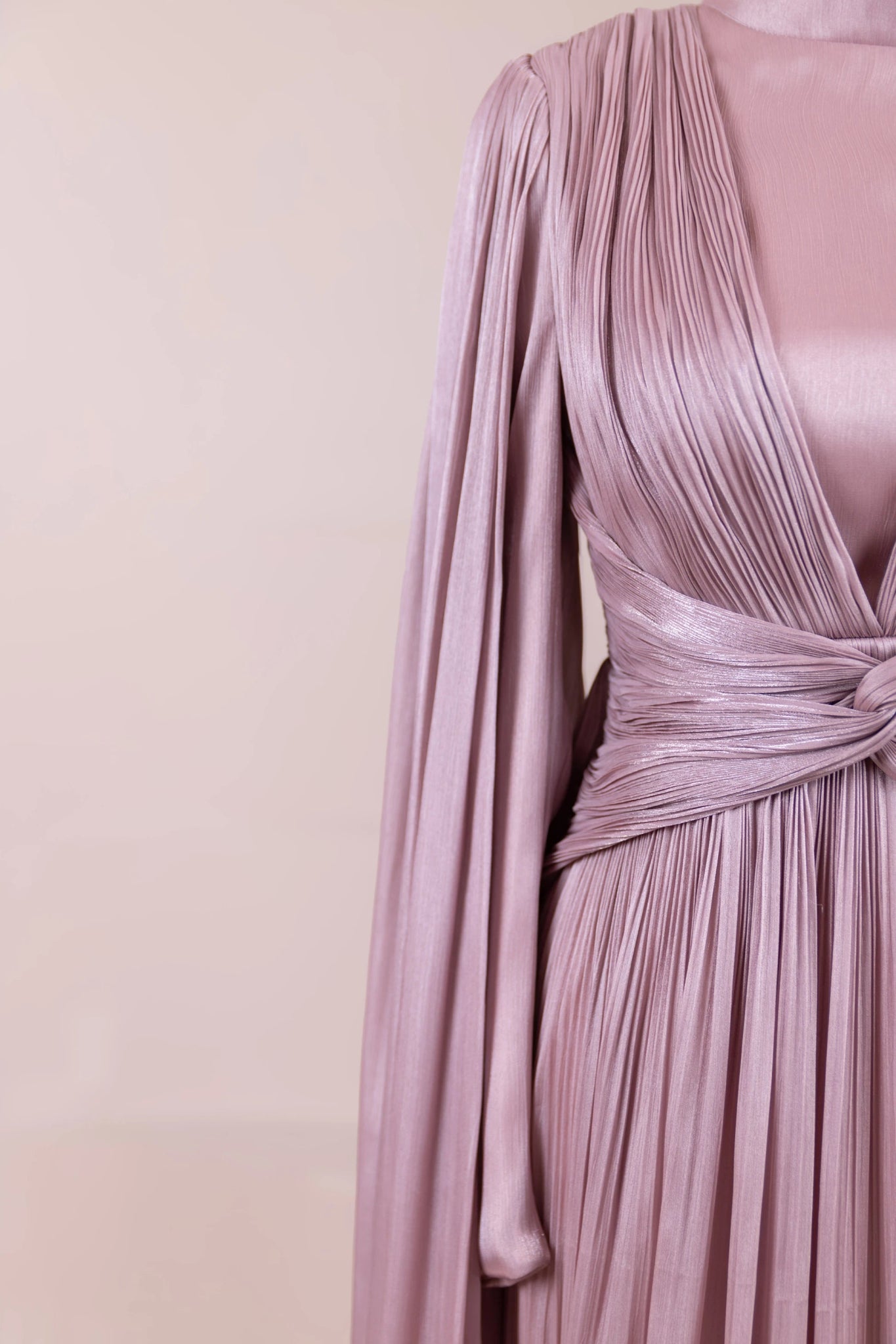 Ayrez Tesettür Abiye - FioraofDress - tesettur - abiye - rose - 38 - hijab - evening - dress