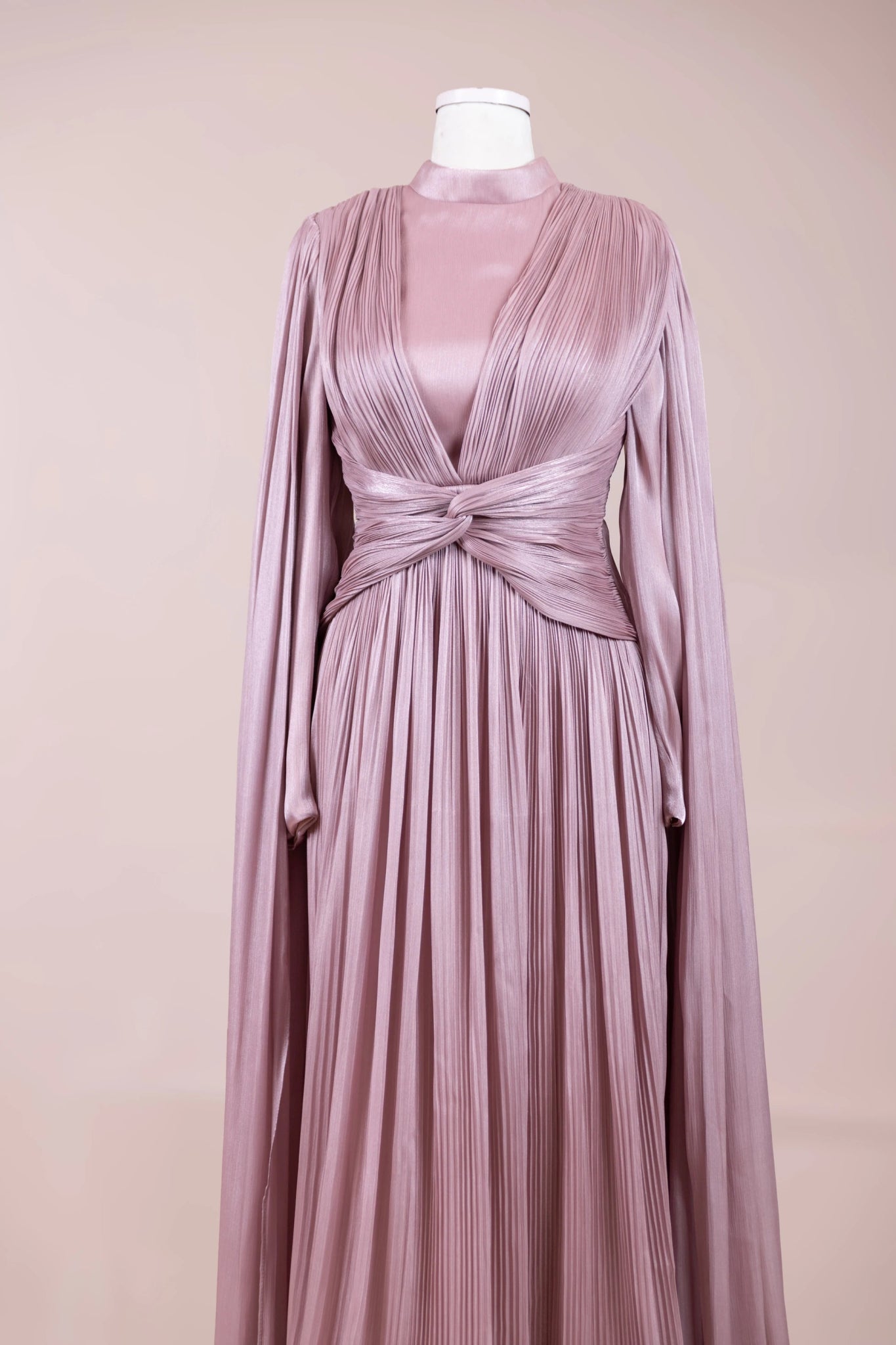 Ayrez Tesettür Abiye - FioraofDress - tesettur - abiye - rose - 38 - hijab - evening - dress