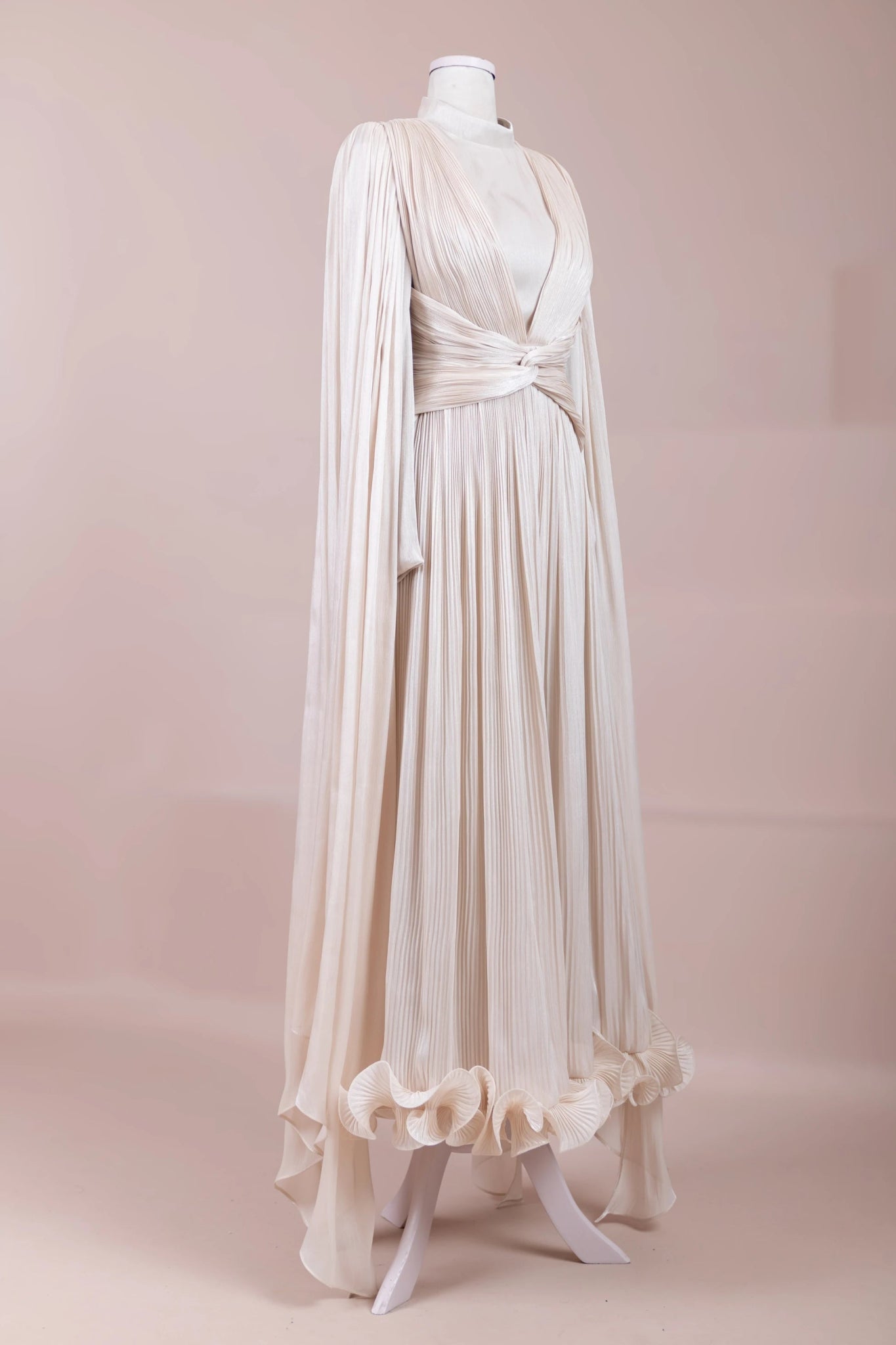 Ayrez Tesettür Abiye - FioraofDress - tesettur - abiye - Taş Renk - 38 - hijab - evening - dress