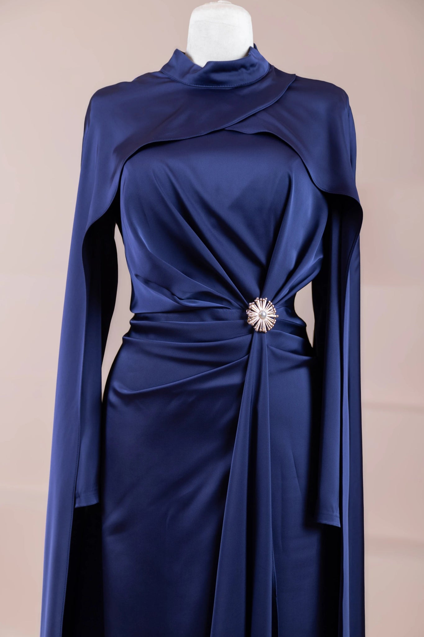 Ayza Tesettür Abiye - FioraofDress - tesettur - abiye - lacivert - 38 - hijab - evening - dress