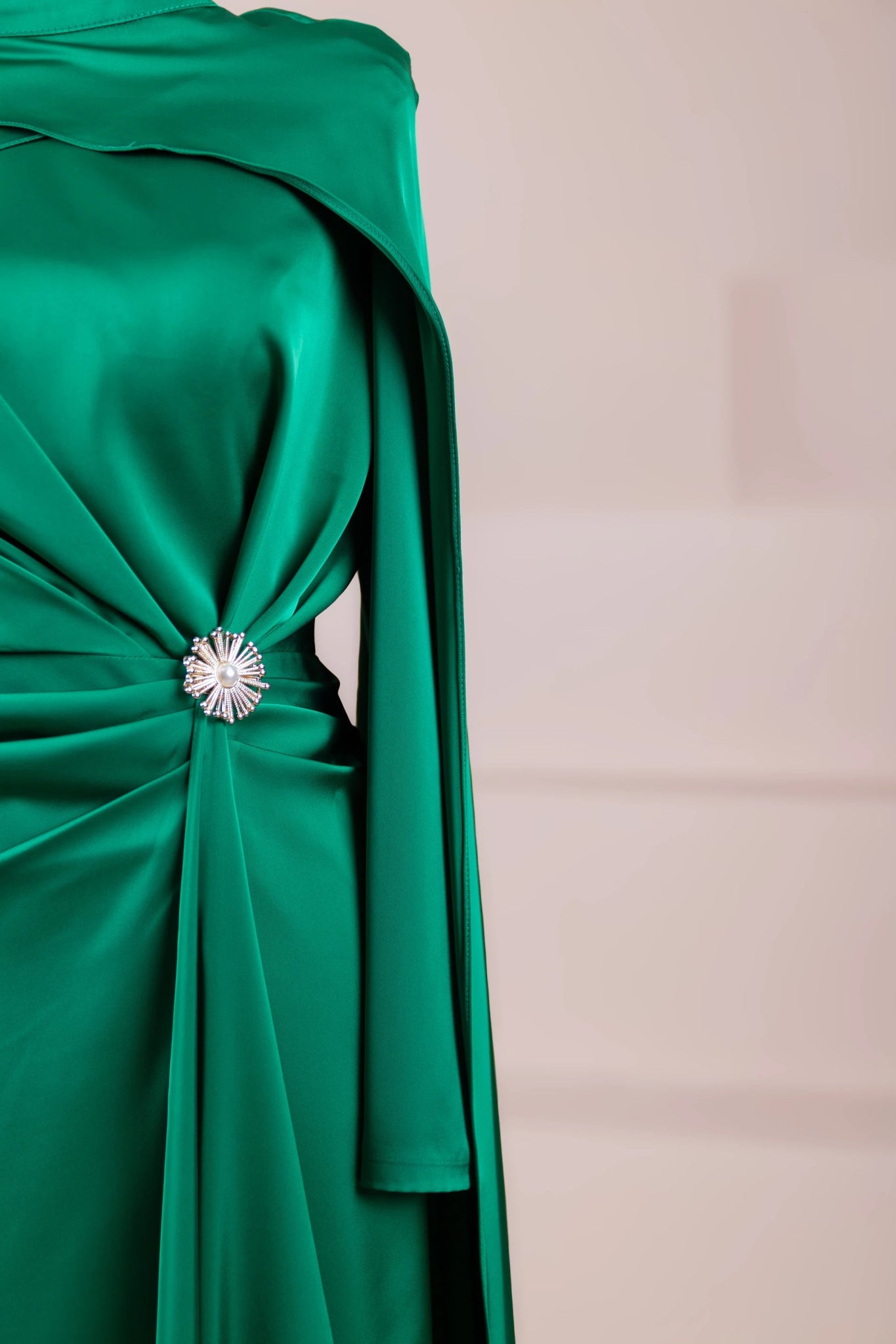 Ayza Tesettür Abiye - FioraofDress - tesettur - abiye - zümrüt - 38 - hijab - evening - dress