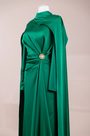 Ayza Tesettür Abiye - FioraofDress - tesettur - abiye - zümrüt - 38 - hijab - evening - dress