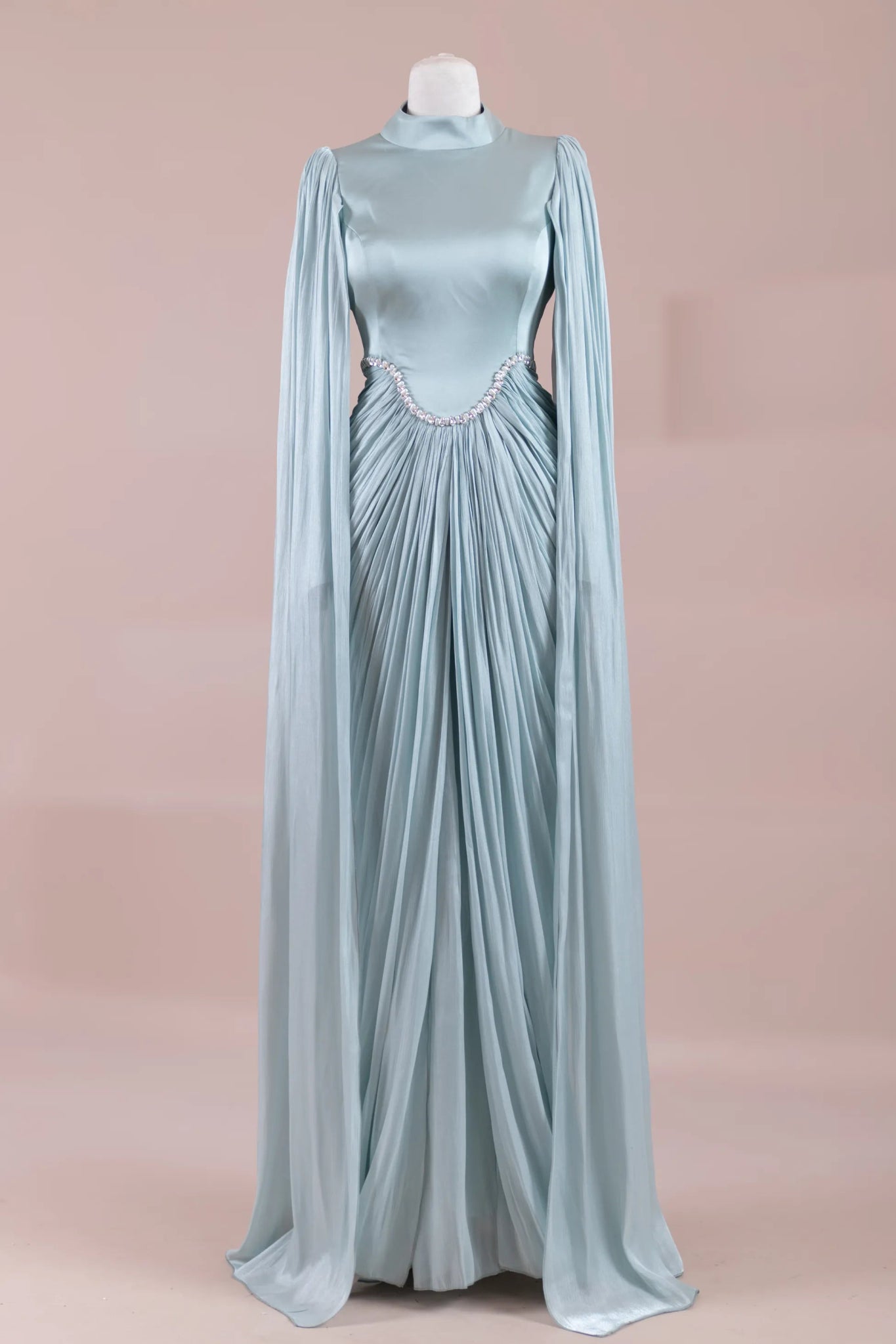 Belin Tesettür Abiye - FioraofDress - tesettur - abiye - mint - 36 - hijab - evening - dress