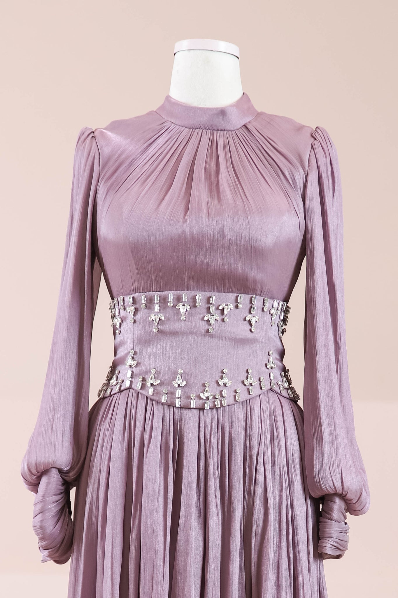 Belora Tesettür Abiye - FioraofDress - tesettur - abiye - MOR - 38 - hijab - evening - dress