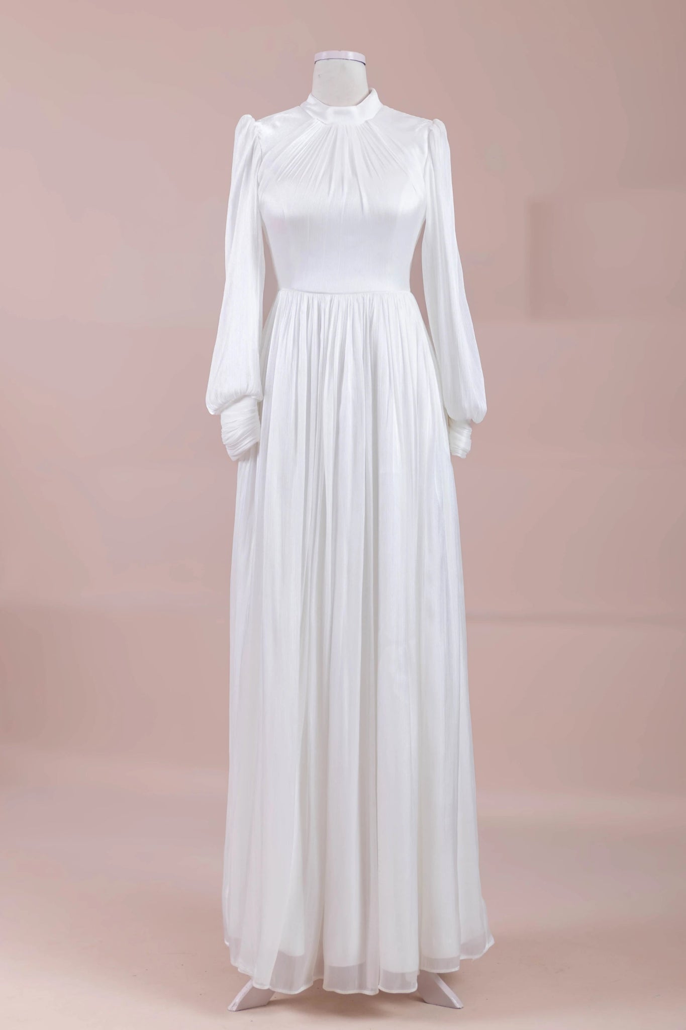 Belora Tesettür Abiye - FioraofDress - tesettur - abiye - Beyaz - 38 - hijab - evening - dress